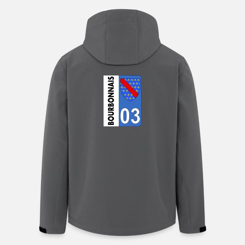 Bourbonnais - Recycelte Männer Softshell-Jacke von Stanley/Stella - Anthrazit