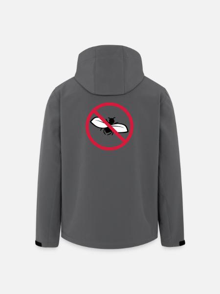 Fly Forbidden Shield - Men’s Recycled Softshell Jacket by Stanley/Stella - anthracite