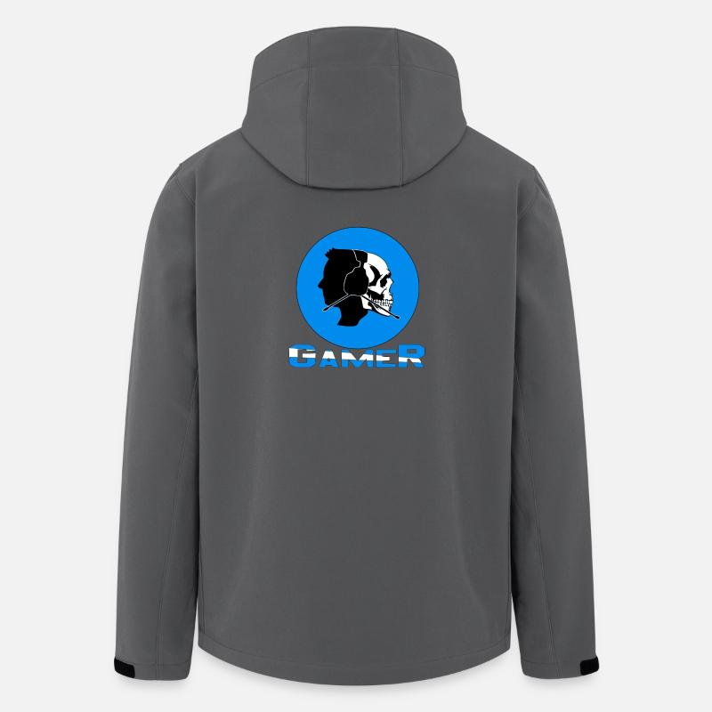 Spieler - Recycelte Männer Softshell-Jacke von Stanley/Stella - Anthrazit