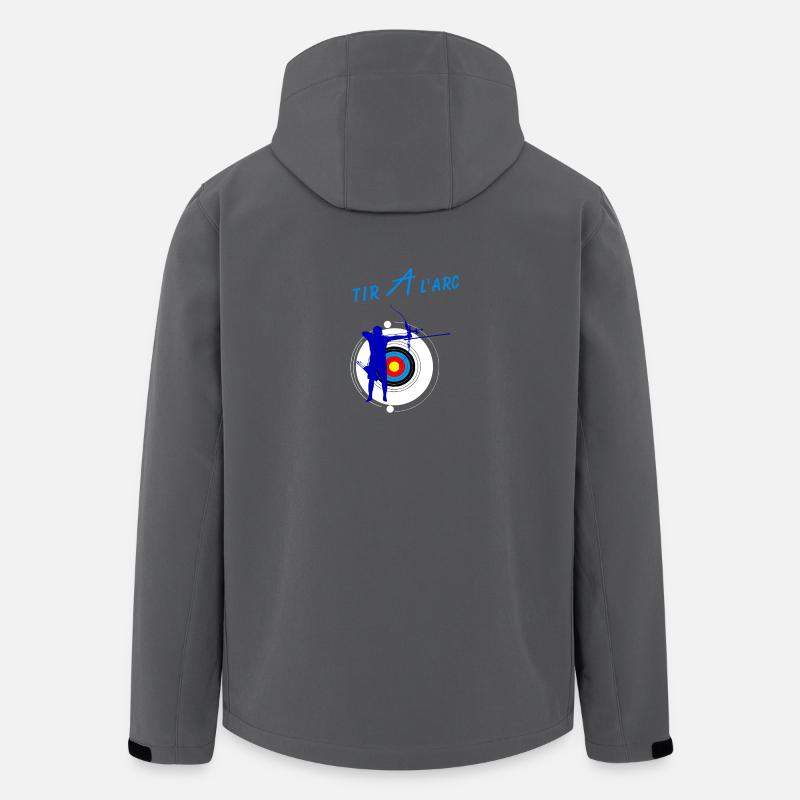 Archery - Men’s Recycled Softshell Jacket by Stanley/Stella - anthracite