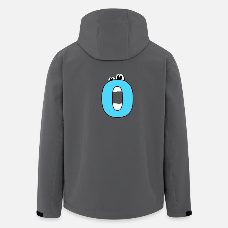 O - Recycelte Männer Softshell-Jacke von Stanley/Stella - Anthrazit