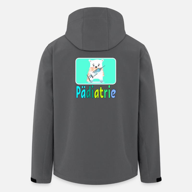 Pädiatrie Kinderkrankenhaus - Arztpraxis - Recycelte Männer Softshell-Jacke von Stanley/Stella - Anthrazit