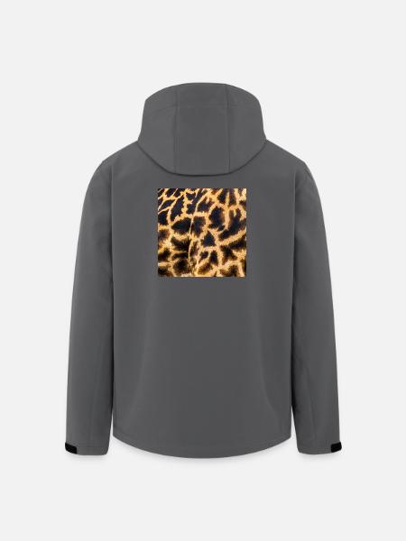 SAFARI - Veste softshell homme en polyester recyclé Stanley/Stella - charbon