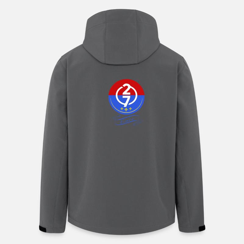 Eure - Recycelte Männer Softshell-Jacke von Stanley/Stella - Anthrazit