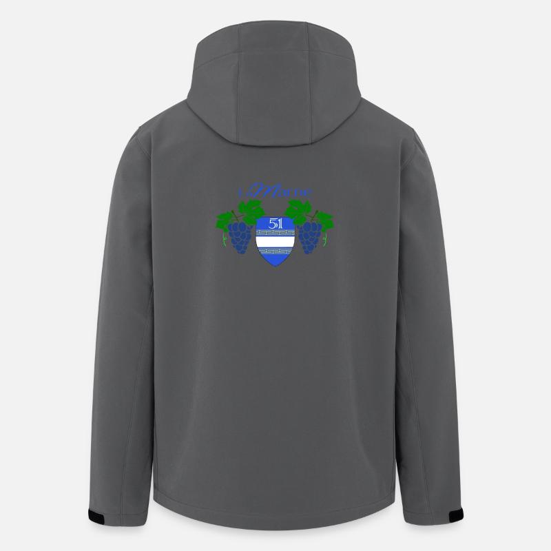 Die Marne - Recycelte Männer Softshell-Jacke von Stanley/Stella - Anthrazit
