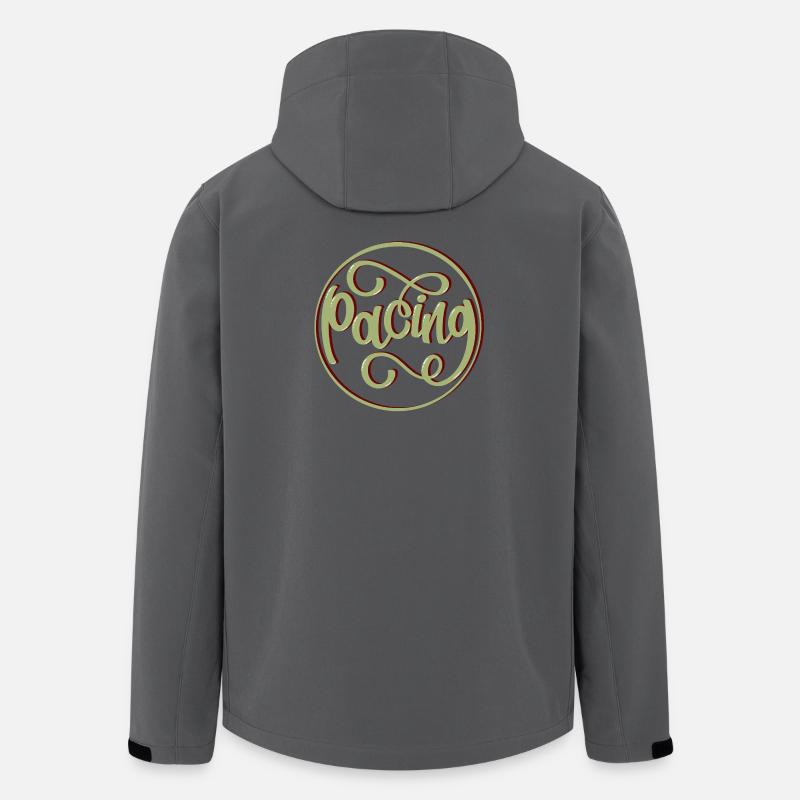 Pacing - Recycelte Männer Softshell-Jacke von Stanley/Stella - Anthrazit