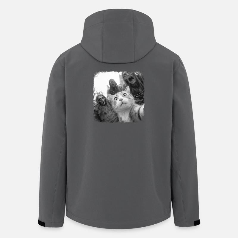 Zombiekalypse - Recycelte Männer Softshell-Jacke von Stanley/Stella - Anthrazit