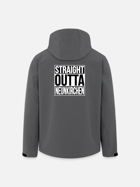 Straight Outta Neunkirchen - Men’s Recycled Softshell Jacket by Stanley/Stella - anthracite