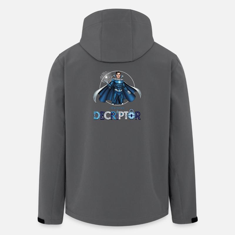 Hero Coder Decryptor - Men’s Recycled Softshell Jacket by Stanley/Stella - anthracite