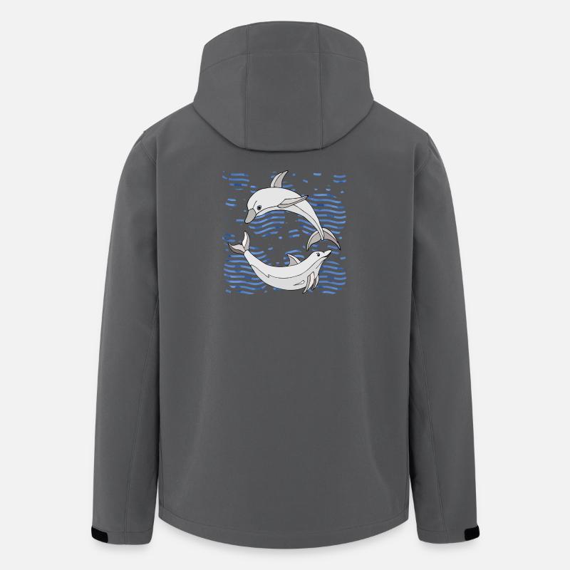 Delphine - Recycelte Männer Softshell-Jacke von Stanley/Stella - Anthrazit