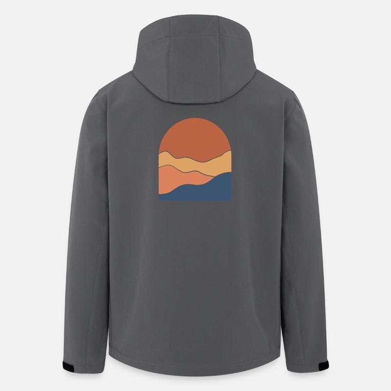 Warm Horizon Layers - Men’s Recycled Softshell Jacket by Stanley/Stella - anthracite