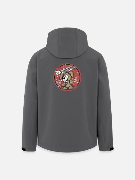 Haddu Problem - Recycelte Männer Softshell-Jacke von Stanley/Stella - Anthrazit