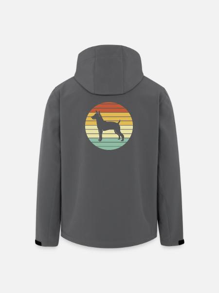 Rat Terrier - Men’s Recycled Softshell Jacket by Stanley/Stella - anthracite