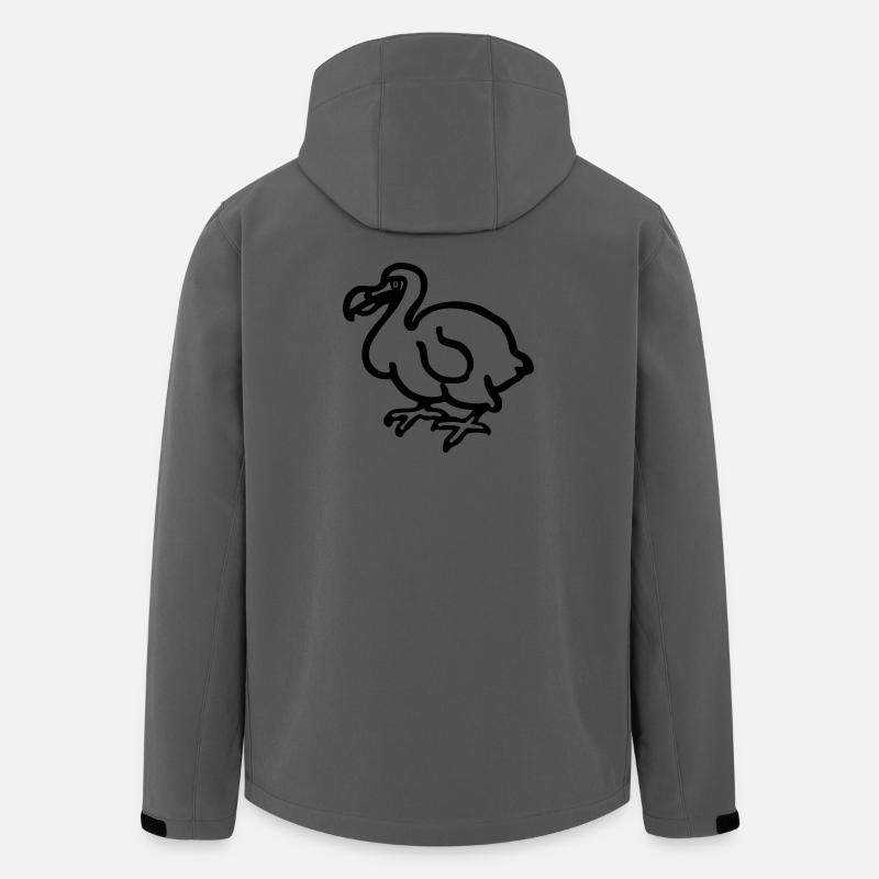 Dodo - Veste softshell homme en polyester recyclé Stanley/Stella - charbon