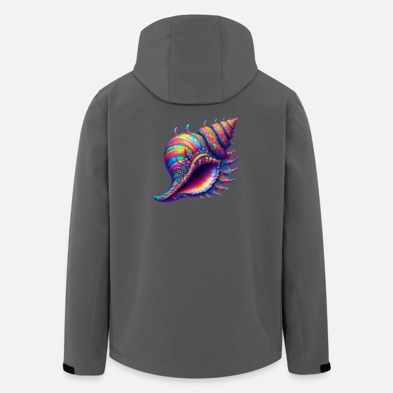 Shell - Men’s Recycled Softshell Jacket by Stanley/Stella - anthracite