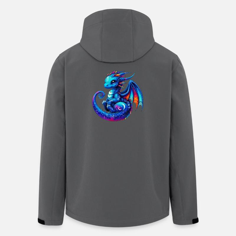 Dragon - Men’s Recycled Softshell Jacket by Stanley/Stella - anthracite