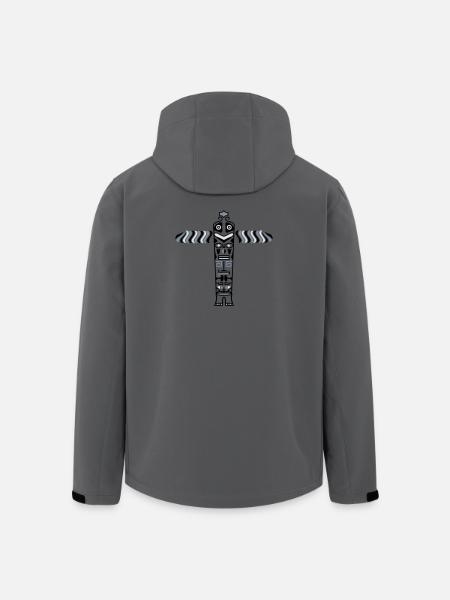 Stake - Men’s Recycled Softshell Jacket by Stanley/Stella - anthracite