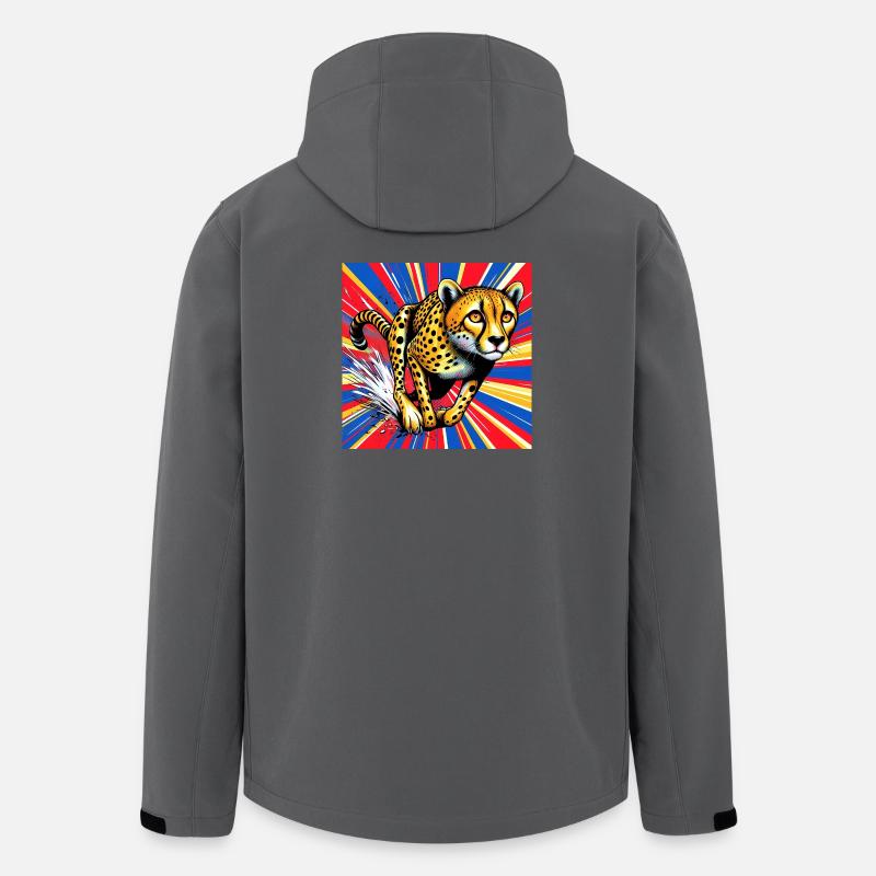 Gepard - Recycelte Männer Softshell-Jacke Discoverer von Stanley/Stella - Anthrazit