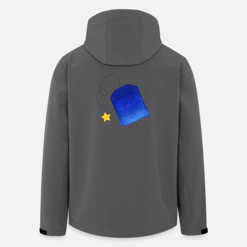 Vincent van Gogh’s Tea - Men’s Recycled Softshell Jacket by Stanley/Stella - anthracite