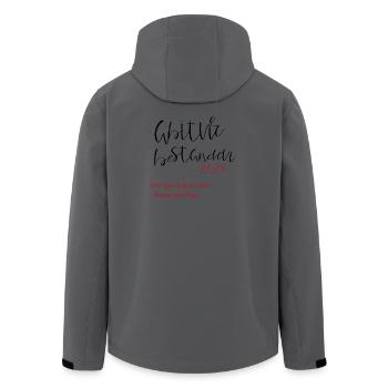 Abitur bestanden - Recycelte Männer Softshell-Jacke von Stanley/Stella - Anthrazit - Hinten - AI Model Male 185 light (185cm)