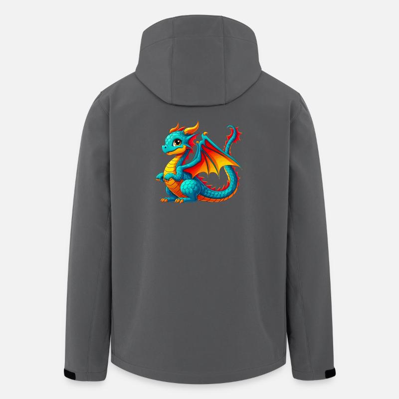 Dragon - Men’s Recycled Softshell Jacket by Stanley/Stella - anthracite