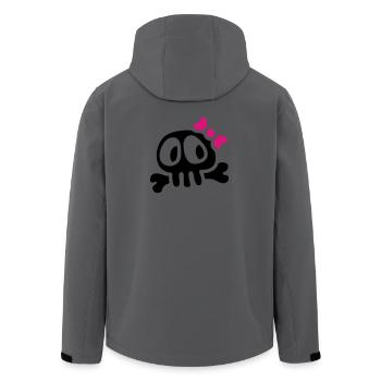 lady skull - Veste softshell homme en polyester recyclé Stanley/Stella - charbon - Dos - AI Model Male 185 light (185cm)