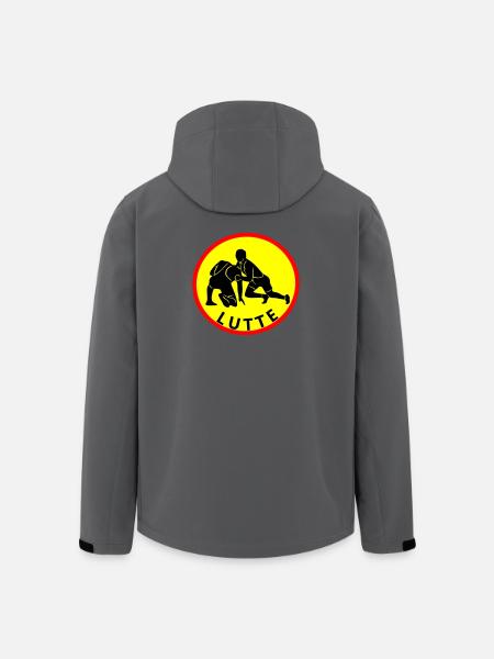 fight - Men’s Recycled Softshell Jacket by Stanley/Stella - anthracite