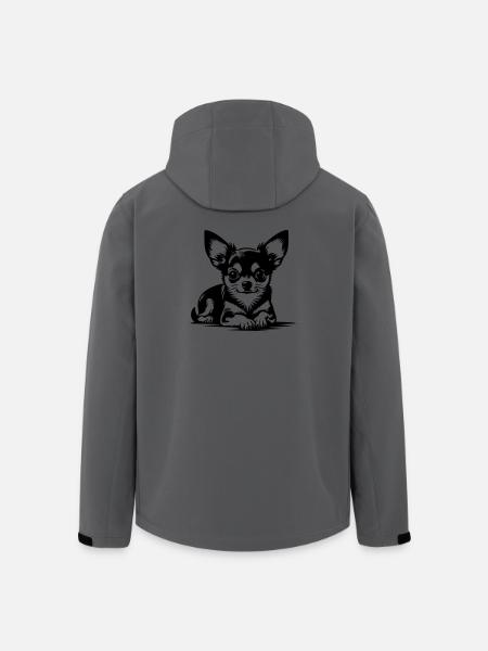 Chihuahua - Men’s Recycled Softshell Jacket by Stanley/Stella - anthracite