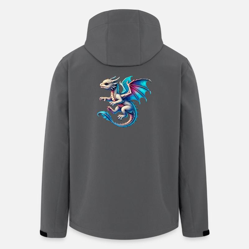 Dragon - Veste softshell homme en polyester recyclé Stanley/Stella - charbon