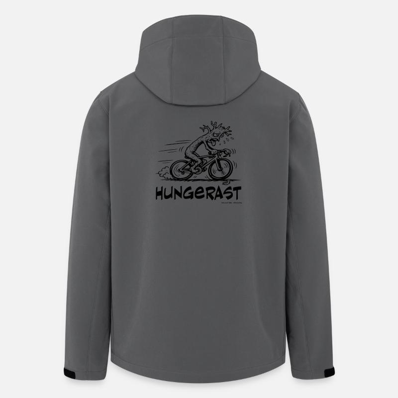 Der Hungerast - Recycelte Männer Softshell-Jacke von Stanley/Stella - Anthrazit