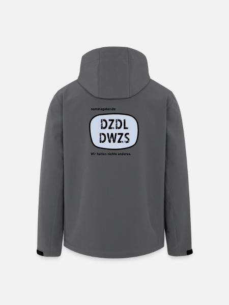 Fernsehunterhaltung meiner Jugend - Recycelte Männer Softshell-Jacke von Stanley/Stella - Anthrazit
