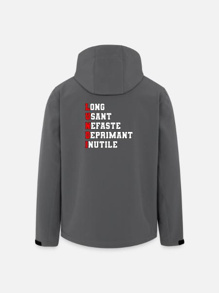 Monday - Men’s Recycled Softshell Jacket by Stanley/Stella - anthracite