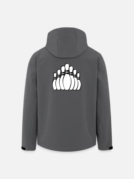 Skittles Bowling Pins Skittles - Men’s Recycled Softshell Jacket by Stanley/Stella - anthracite
