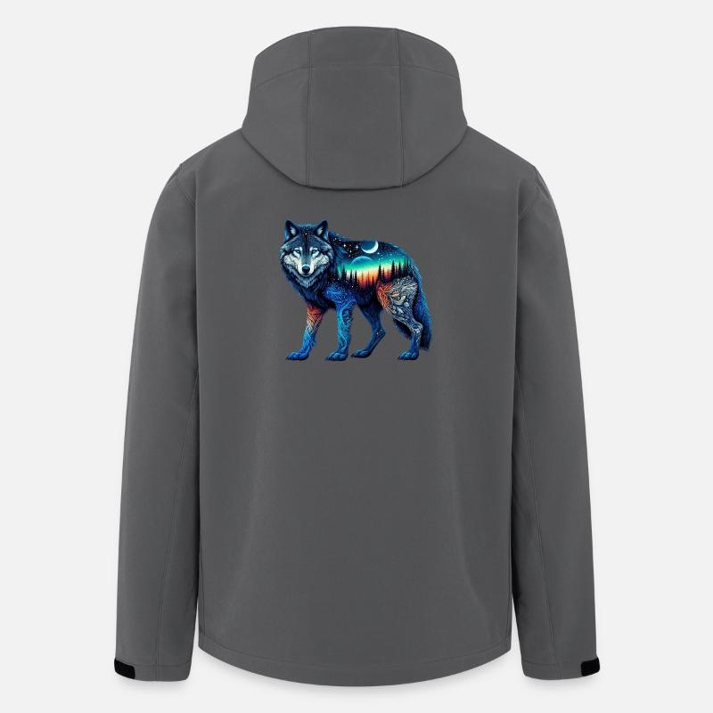 Wolf - Men’s Recycled Softshell Jacket by Stanley/Stella - anthracite