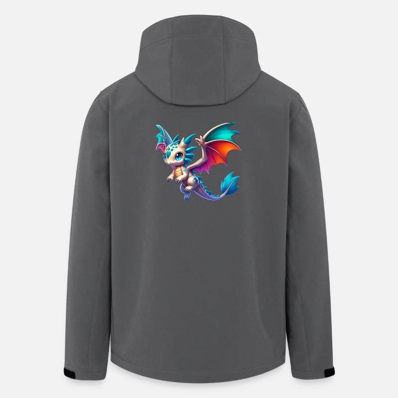 Dragon - Veste softshell homme en polyester recyclé Stanley/Stella - charbon