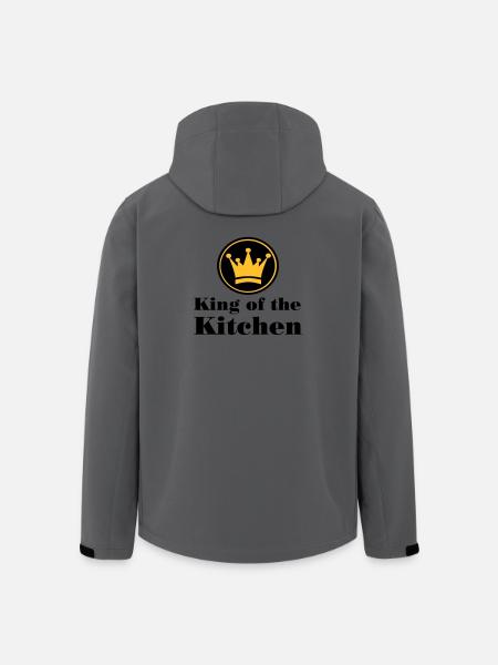 Koch - Veste softshell homme en polyester recyclé Stanley/Stella - charbon