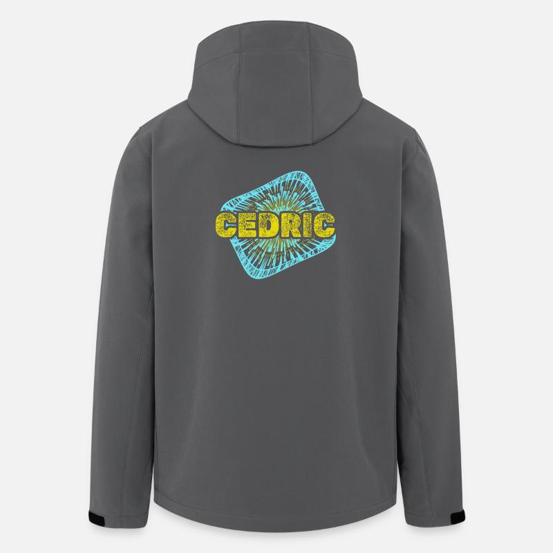 Cedric comme temps libre - Veste softshell homme en polyester recyclé Stanley/Stella - charbon