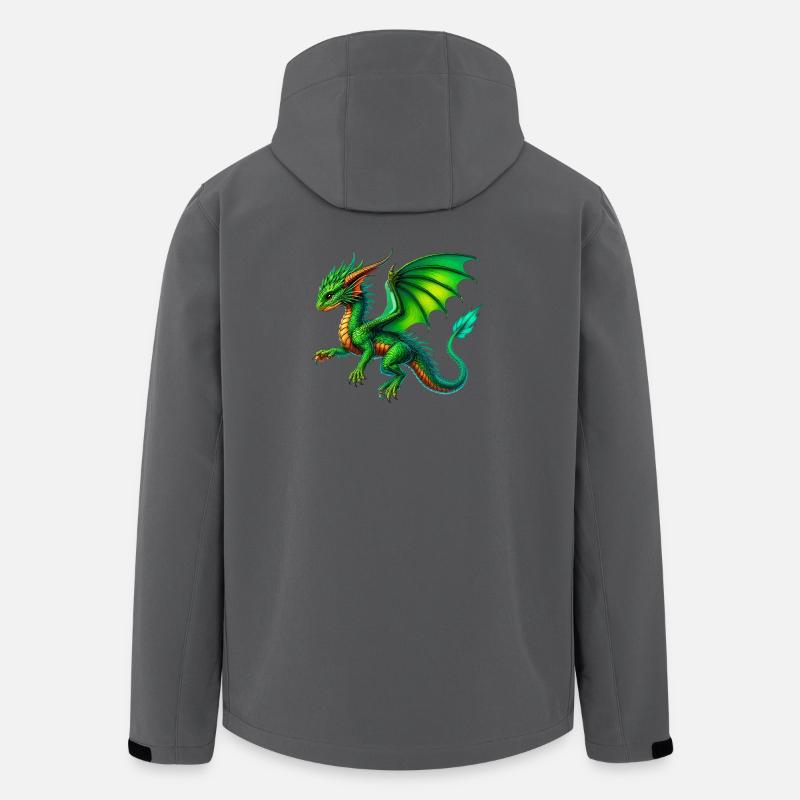 Dragon - Veste softshell homme en polyester recyclé Stanley/Stella - charbon