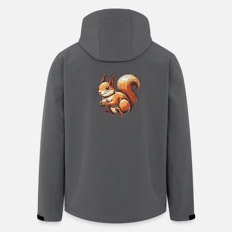 Squirrel - Men’s Recycled Softshell Jacket by Stanley/Stella - anthracite