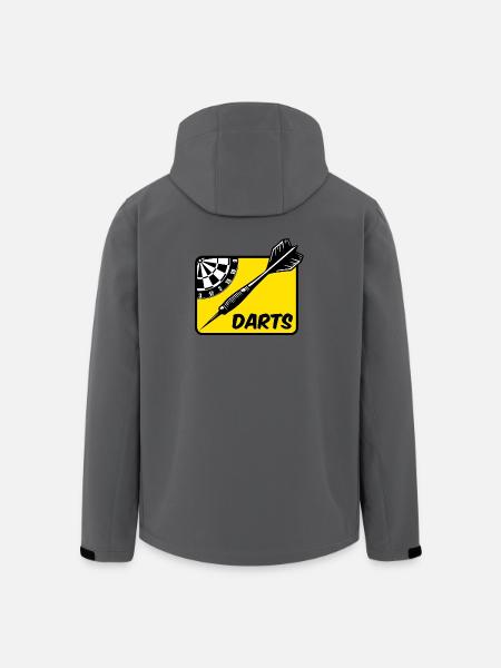 Darts,DartsDARTS - Men’s Recycled Softshell Jacket by Stanley/Stella - anthracite