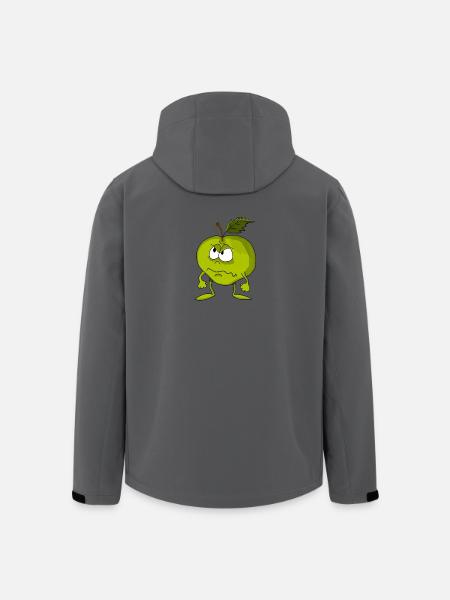 apple - Men’s Recycled Softshell Jacket by Stanley/Stella - anthracite
