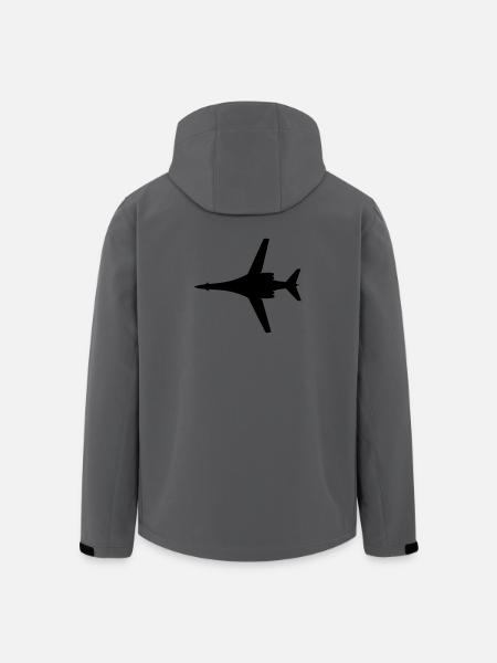 Bomber B-1B - Men’s Recycled Softshell Jacket by Stanley/Stella - anthracite