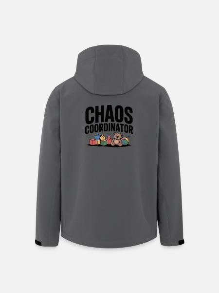 Chaos Coordinator - Men’s Recycled Softshell Jacket by Stanley/Stella - anthracite
