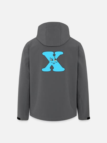 X - Men’s Recycled Softshell Jacket by Stanley/Stella - anthracite