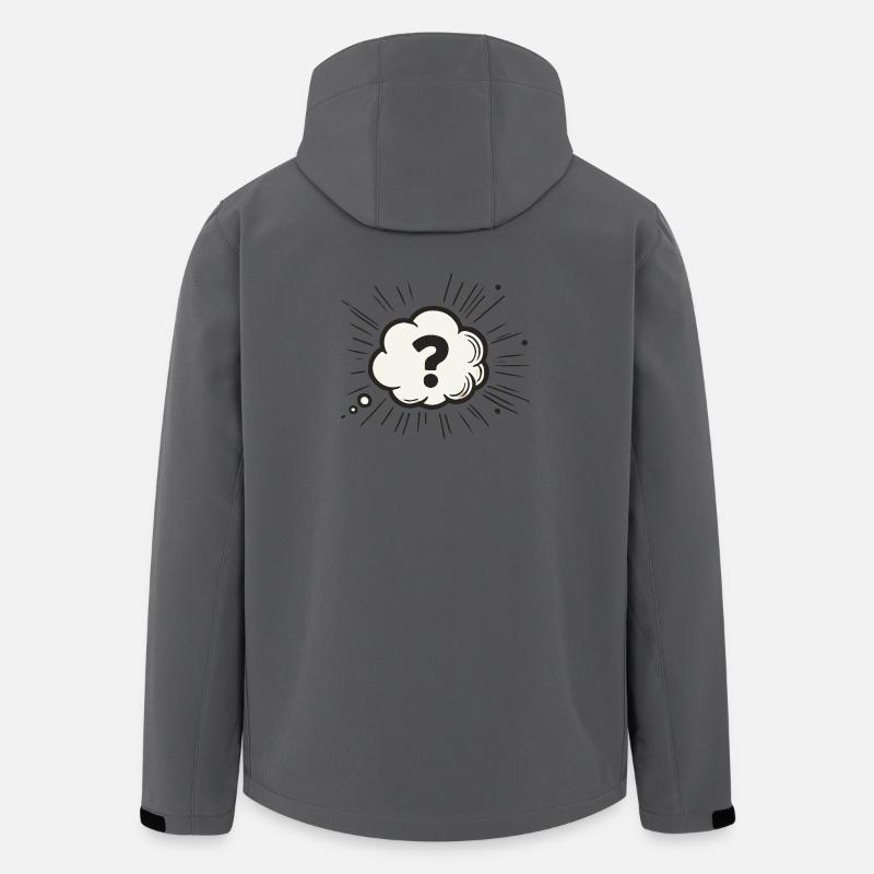 Quest - Recycelte Männer Softshell-Jacke von Stanley/Stella - Anthrazit
