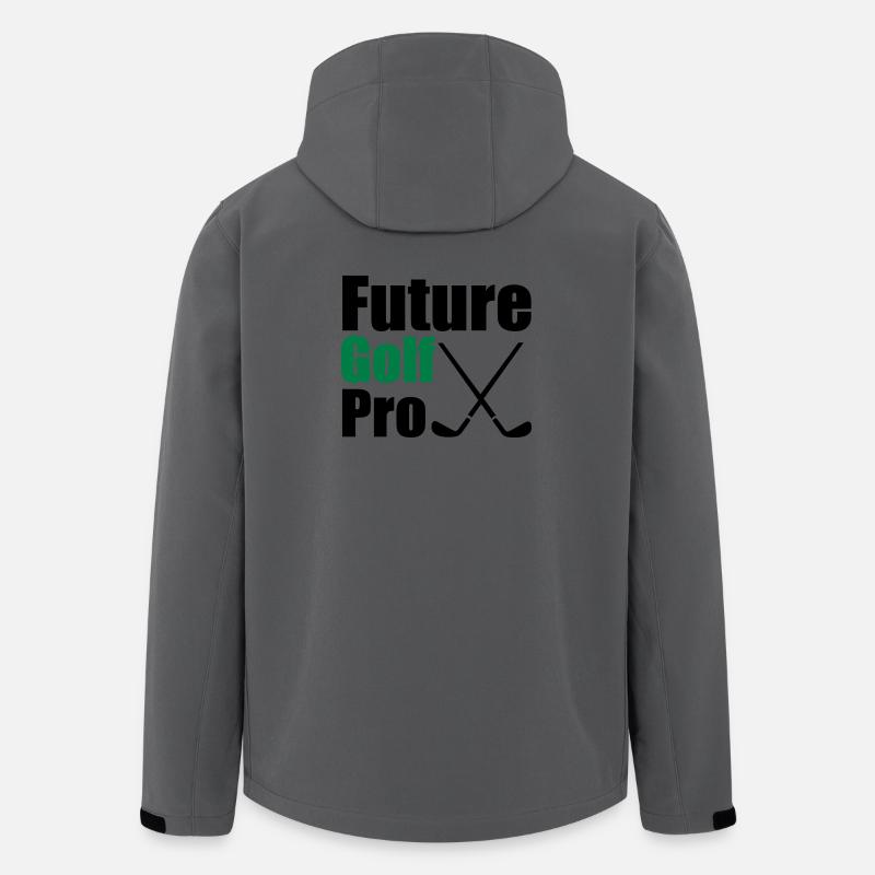 6061912 118966792 Golf - Recycelte Männer Softshell-Jacke von Stanley/Stella - Anthrazit