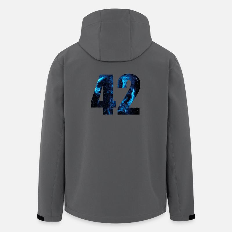 42 - Recycelte Männer Softshell-Jacke von Stanley/Stella - Anthrazit