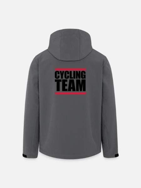 Sport Cycling Team - Men’s Recycled Softshell Jacket by Stanley/Stella - anthracite