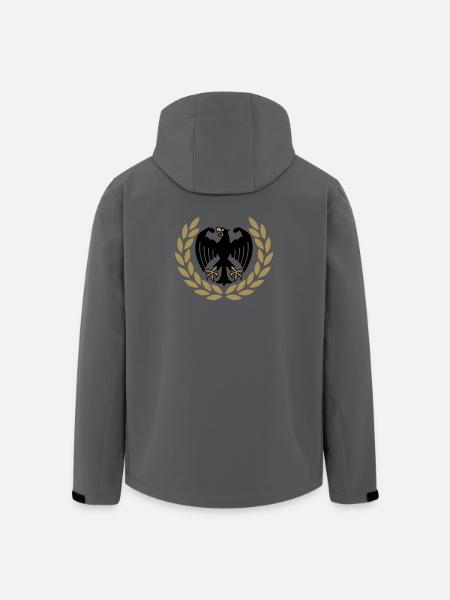 German Weight Lifting Adler - Men’s Recycled Softshell Jacket by Stanley/Stella - anthracite