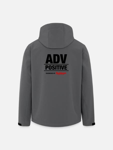 ADV positif - Veste softshell homme en polyester recyclé Stanley/Stella - charbon